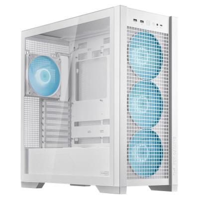 Asus Case|ASUS|TUF Gaming GT302 ARGB|MidiTower|Case product features Transparent panel|Not included|ATX|EATX|MicroATX|MiniITX|Colour White|TUFGAMINGGT302ARGB
