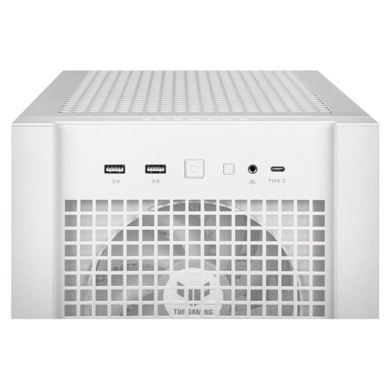 Asus Case|ASUS|TUF Gaming GT302 ARGB|MidiTower|Case product features Transparent panel|Not included|ATX|EATX|MicroATX|MiniITX|Colour White|TUFGAMINGGT302ARGB