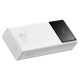 Baseus EnerFill FP41 30000mAh 22.5W Powerbank with Baseus Simple USB-A - USB-C 3A 30cm Cable - White
