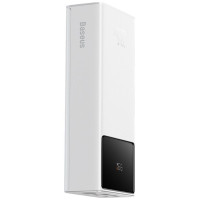 Baseus EnerFill FP41 30000mAh 22.5W Powerbank with Baseus Simple USB-A - USB-C 3A 30cm Cable - White