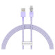 Baseus Explorer 100W USB-A - USB-C Cable with Intelligent Temperature Sensor 1m - Purple