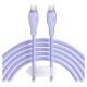 Baseus Pudding 100W USB-C - USB-C Cable 2m - Purple