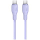 Baseus Pudding 100W USB-C - USB-C Cable 2m - Purple