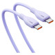 Baseus Pudding 100W USB-C - USB-C Cable 2m - Purple