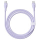Baseus Pudding 100W USB-C - USB-C Cable 2m - Purple