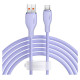 Baseus Pudding 100W USB-A - USB-C Cable 2m - Purple
