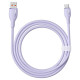 Baseus Pudding 100W USB-A - USB-C Cable 2m - Purple