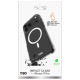 Puro Impact Clear D3O TPU+PC Case Compatible with MagSafe for iPhone 17 Pro - Transparent