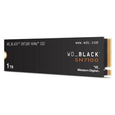 Western Digital SSD|WESTERN DIGITAL|Black SN7100|1TB|M.2|PCIe Gen4|NVMe|3D TLC|Write speed 6900 MBytes/sec|Read speed 7250 MBytes/sec|WDS100T4X0E