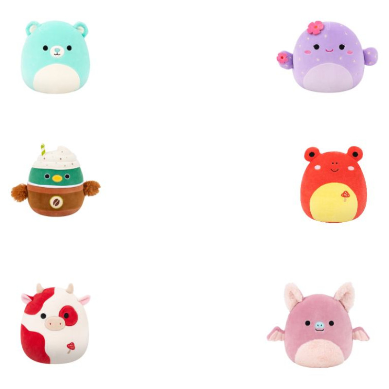 Squishmallows W26 Plī&scaron;a rotaļlieta, 19 cm