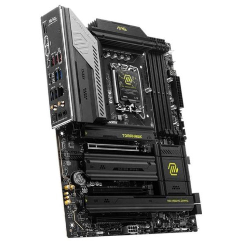 MSI Mainboard|MSI|Intel Z890|LGA1851|ATX|Memory DDR5|Memory slots 4|2xPCI-Express 4.0 4x	|1xPCI-Express 5.0 16x|4xM.2|1xHDMI|4xUSB 2.0|3xUSB 3.2|1xUSB-C|2xUSB-C w/Thunderbolt|1xOptical S/PDIF|1xRJ45|2xAudio port|MAGZ890TOMAHAWKWIFI