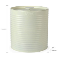 Russell Hobbs RH03269CEU7 Ribbed Bread Bin - Cream