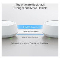 Tp-Link Wireless Router|TP-LINK|Wireless Router|2-pack|3600 Mbps|Mesh|LAN \ WAN ports 2|Number of antennas 4|DECOBE25(2-PACK)