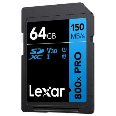 Lexar MEMORY SDXC 64GB UHS-I/LSD0800P064G-BNNNG LEXAR