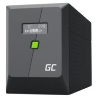 Green Cell Nepārtrauktas barošanas bloks Green Cell PowerProof LCD UPS 1500VA 900W USB 4x Schuko + IEC