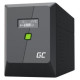 Green Cell Nepārtrauktas barošanas bloks Green Cell PowerProof LCD UPS 1500VA 900W USB 4x Schuko + IEC
