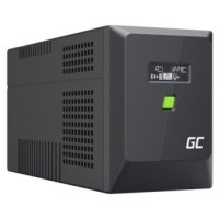 Green Cell Nepārtrauktas barošanas bloks Green Cell PowerProof LCD UPS 1500VA 900W USB 4x Schuko + IEC