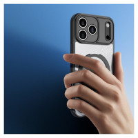 Dux Ducis Aimo Mag Case with Magnetic Ring and Stand for iPhone 17 Pro &ndash; Black