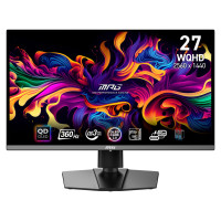 MSI Monitor|MSI|MPG 271QRX QD-OLED|26.5"|Gaming|Panel QD-OLED|2560x1440|16:9|360Hz|Matte|0.03 ms|Swivel|Pivot|Height adjustable|Tilt|Colour Black|MPG271QRXQD-OLED