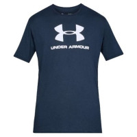 Under Armour Sportstyle Logo Tee 1329590-408 granatowe S (S)