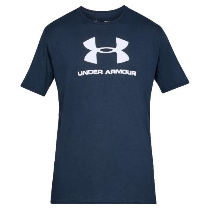 Under Armour Sportstyle Logo Tee 1329590-408 granatowe S (S)