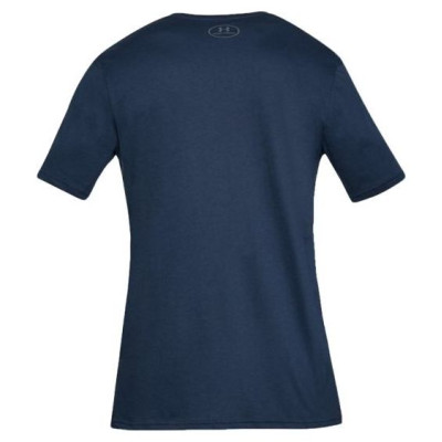 Under Armour Sportstyle Logo Tee 1329590-408 granatowe S (S)
