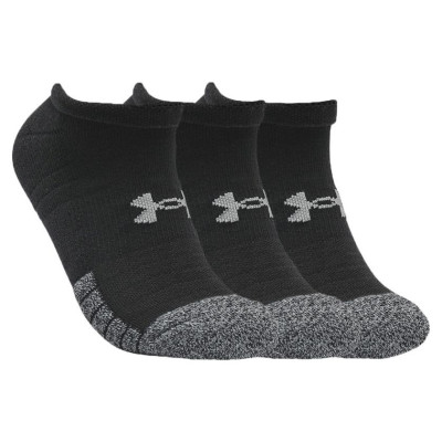 Under Armour Under Armor HeatGear No Show Socks 3-Pack W 1346755-001 (36-41)