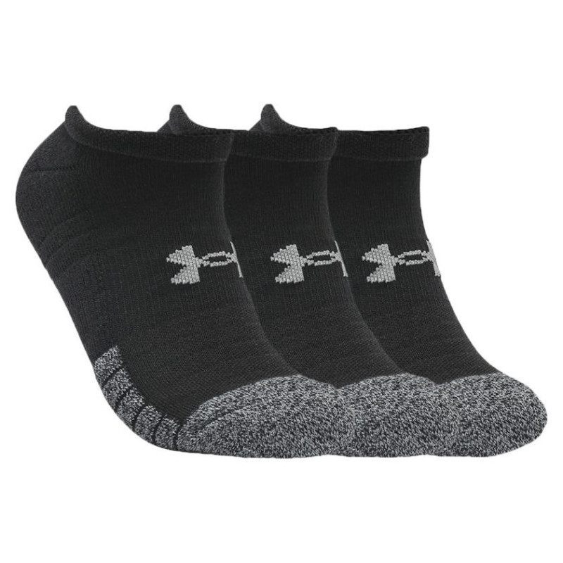 Under Armour Under Armor HeatGear No Show Socks 3-Pack W 1346755-001 (36-41)