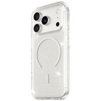 Panzerglass CARE by PanzerGlass Flagship Urban Explorer Case w. White MagSafe for iPhone 17 Pro - Clear Glitter