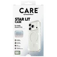 Panzerglass CARE by PanzerGlass Flagship Urban Explorer Case w. White MagSafe for iPhone 17 Pro - Clear Glitter