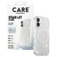 Panzerglass CARE by PanzerGlass Flagship Urban Explorer Case w. White MagSafe for iPhone 17 - Clear Glitter