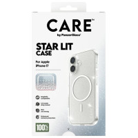 Panzerglass CARE by PanzerGlass Flagship Urban Explorer Case w. White MagSafe for iPhone 17 - Clear Glitter