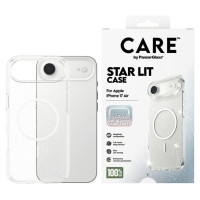 Panzerglass CARE by PanzerGlass Flagship Urban Explorer Case w. White MagSafe for iPhone Air - Clear Glitter