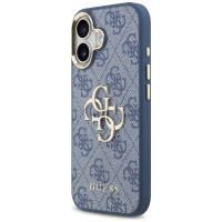 Guess 4G Big 4G Classic Logo Case for iPhone 17 - Blue and Gold
