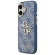 Guess 4G Big 4G Classic Logo Case for iPhone 17 - Blue and Gold