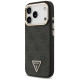 Guess 4G Triangle Logo MagSafe Case for iPhone 17 Pro - Black and Gold