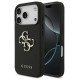 Guess Grained Big 4G & Classic Logo case for iPhone 17 Pro - black