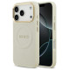 Guess Peony Hot Stamp MagSafe Case for iPhone 17 Pro - Beige