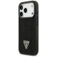 Guess Rhinestone Triangle Logo Case for iPhone 17 Pro - Black