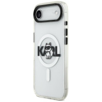 Karl Lagerfeld IML Choupette Sketch Logo MagSafe iPhone Air Case - Clear