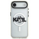 Karl Lagerfeld IML Choupette Sketch Logo MagSafe iPhone Air Case - Clear