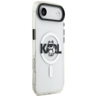 Karl Lagerfeld IML Choupette Sketch Logo MagSafe iPhone Air Case - Clear