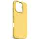 Decoded AntiMicrobial Silicone Backcover with MagSafe for iPhone 16 Pro - Yellow