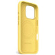 Decoded AntiMicrobial Silicone Backcover with MagSafe for iPhone 16 Pro - Yellow