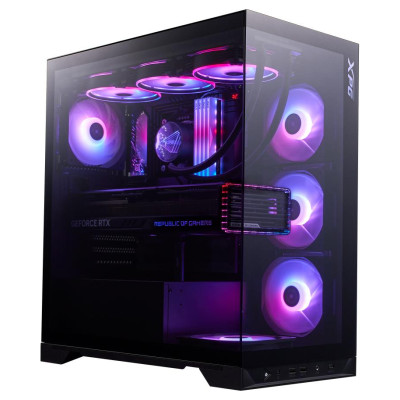 Adata Case|ADATA|INVADER X BTF|MidiTower|Case product features Transparent panel|ATX|MicroATX|MiniITX|Colour Black|INVADERXBTFMT-BKCWW