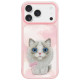 Nimmy Big Eyed Pet 2.0 Cat Case for iPhone 17 Pro Max - Pink