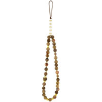 Guess 4G Strap 4G Classic Logo Case for iPhone 16 Pro - Brown