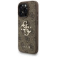Guess 4G Strap 4G Classic Logo Case for iPhone 16 Pro - Brown
