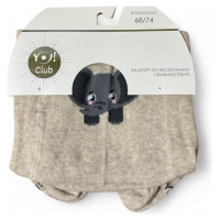 Yoclub Zeķubikses rāpošanai 68/74 RAB-0025 beige elephant