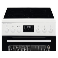 AEG keramiskā plīts, Steambake 6000. sērijas, balta - CCB56491BW